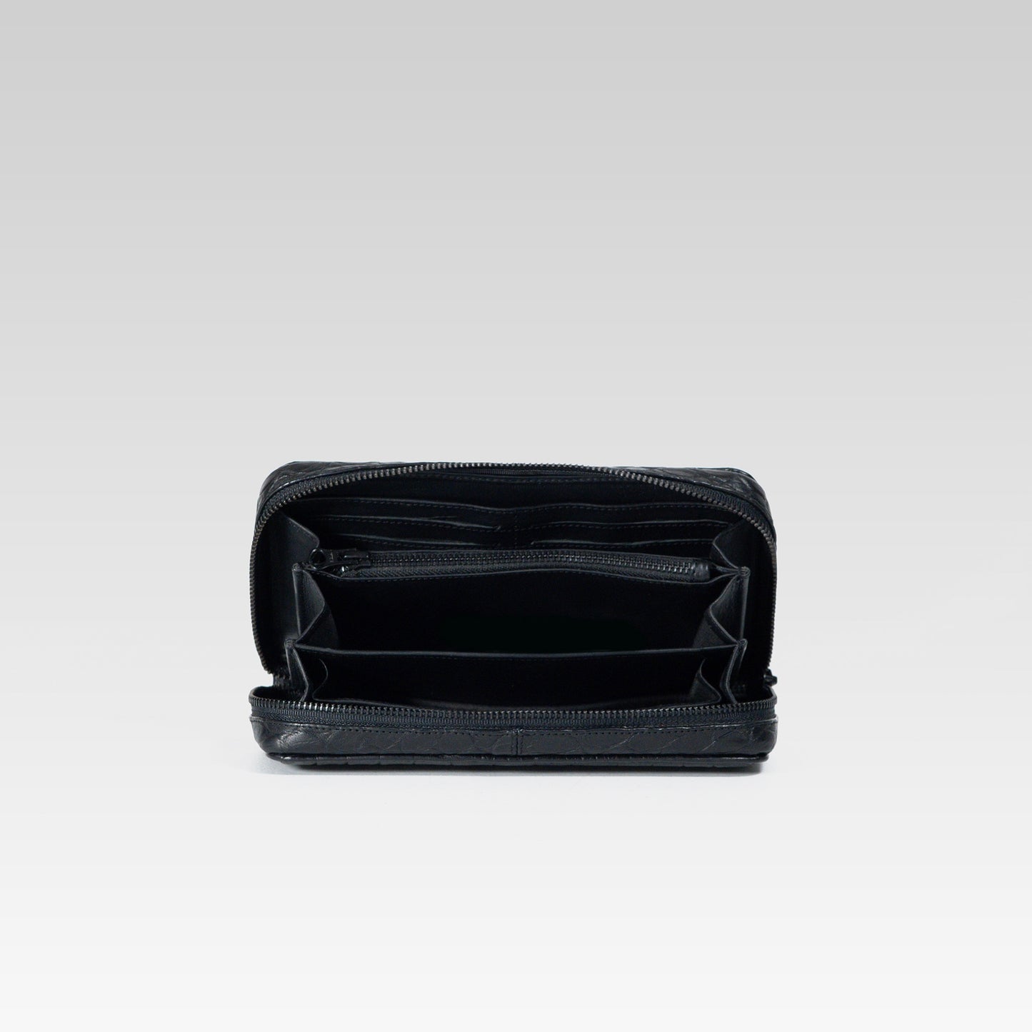 Cartera de Mano Maverick Cocodrilo negro