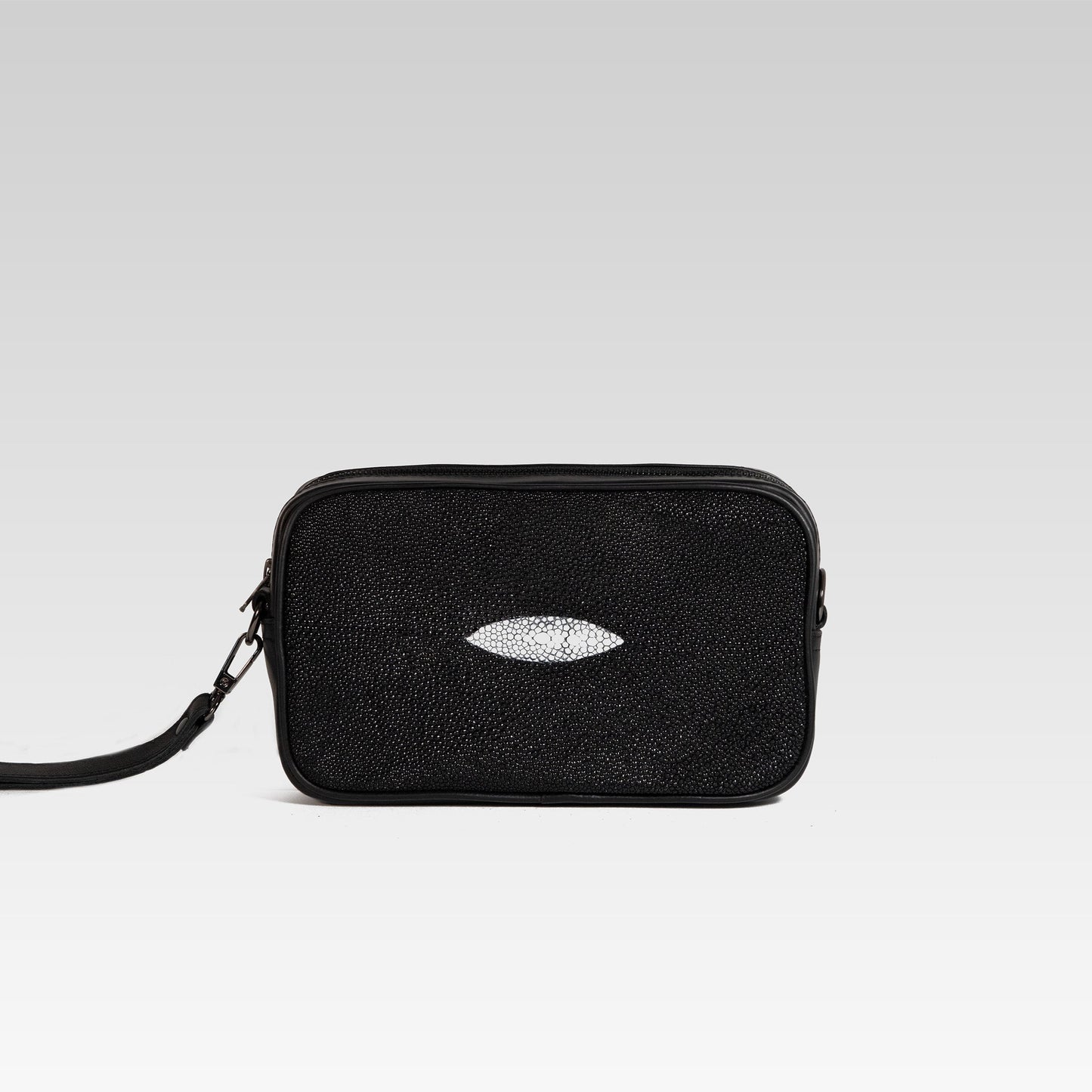 Trousse de toilette Alberto Black véritable raie manta