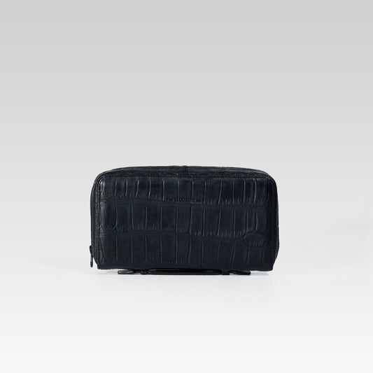 Cartera de Mano Maverick Cocodrilo negro