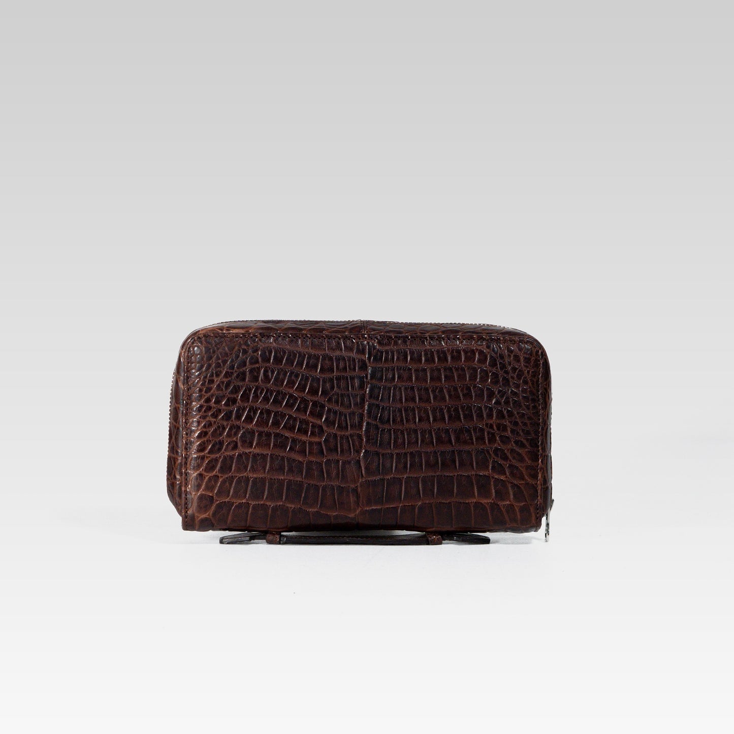 Cartera de Mano Maverick Cocodrilo cafe