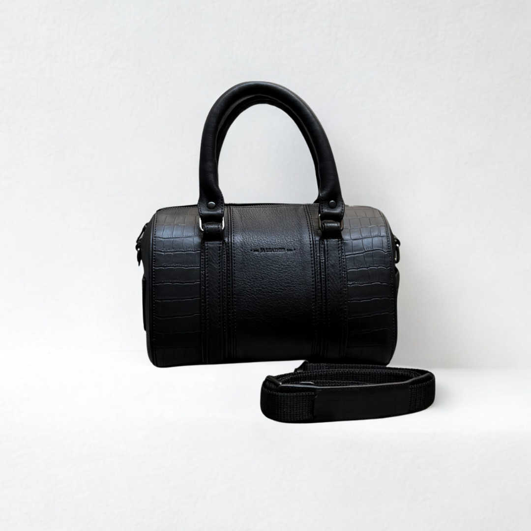 Mini b002 negra/cocodrilo Nueva maleta de viaje MINI