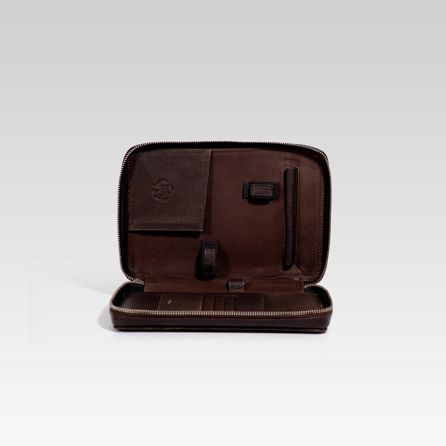 Neceser organizador Alex Cafe chocolate