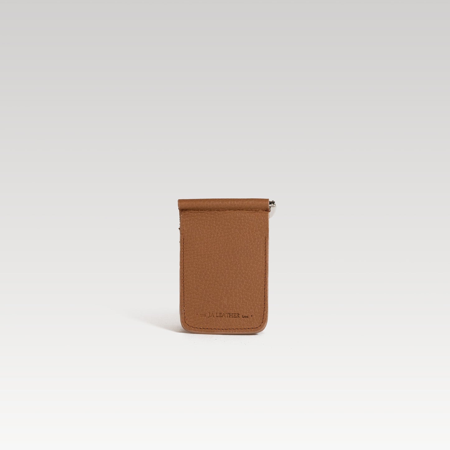 Billetera clip cesar serpiente pithon Genuino Peach.