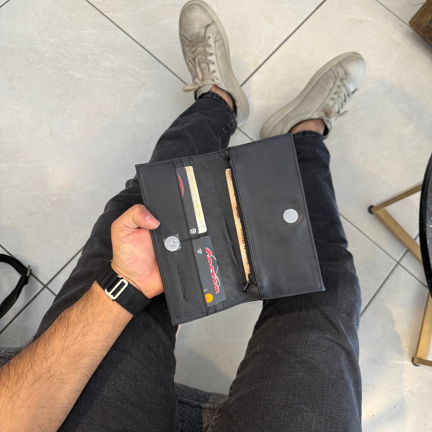 Billetera XL Negra