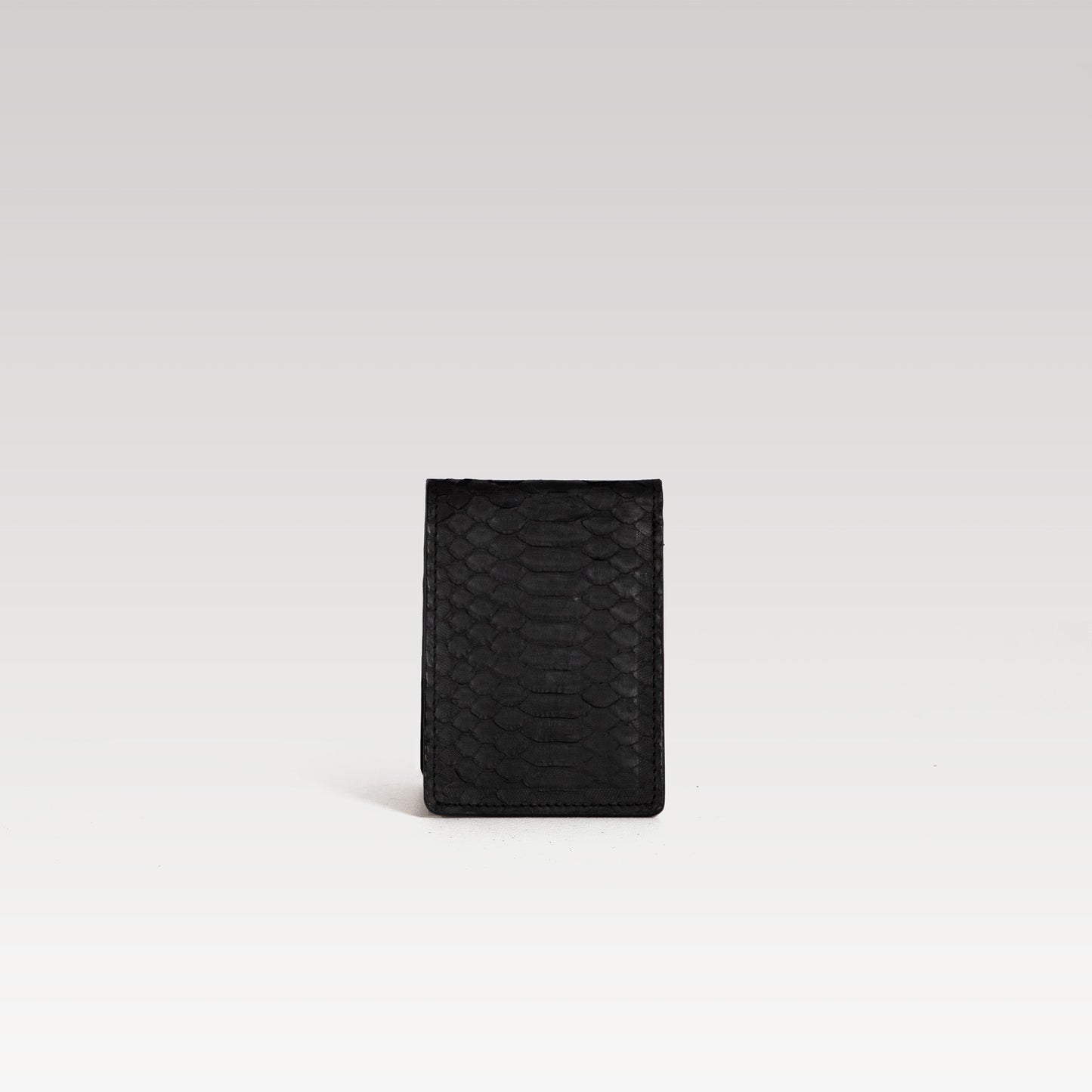 Genuine Black Phiton Snake Wallet CH.