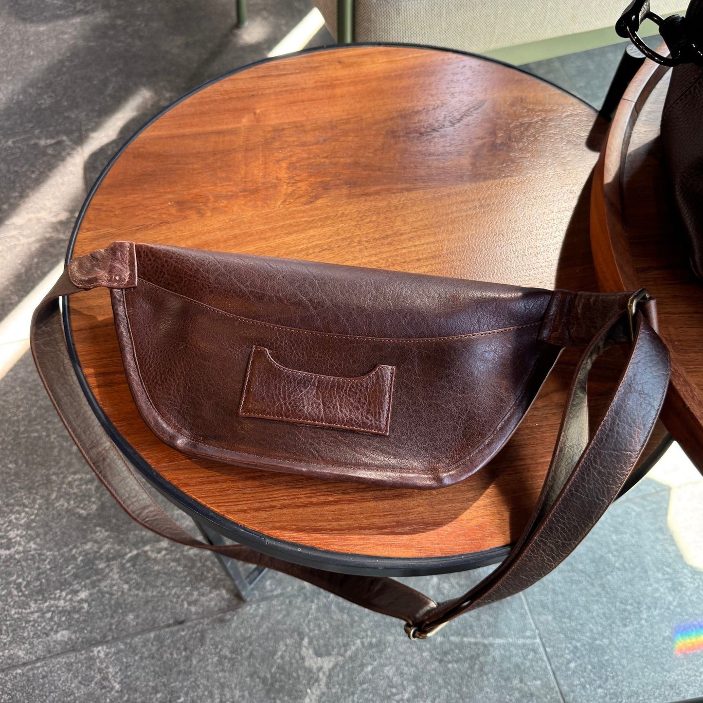 Bandolera Fernando 2 bisonte chocolate