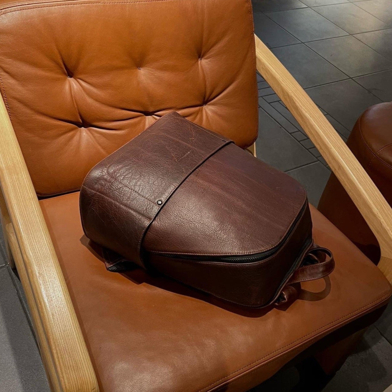 Backpack Leonel Cafe Roble.
