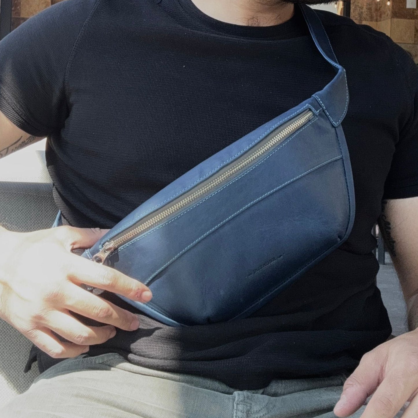 Bandolera Fernando 2 Fargo Blue