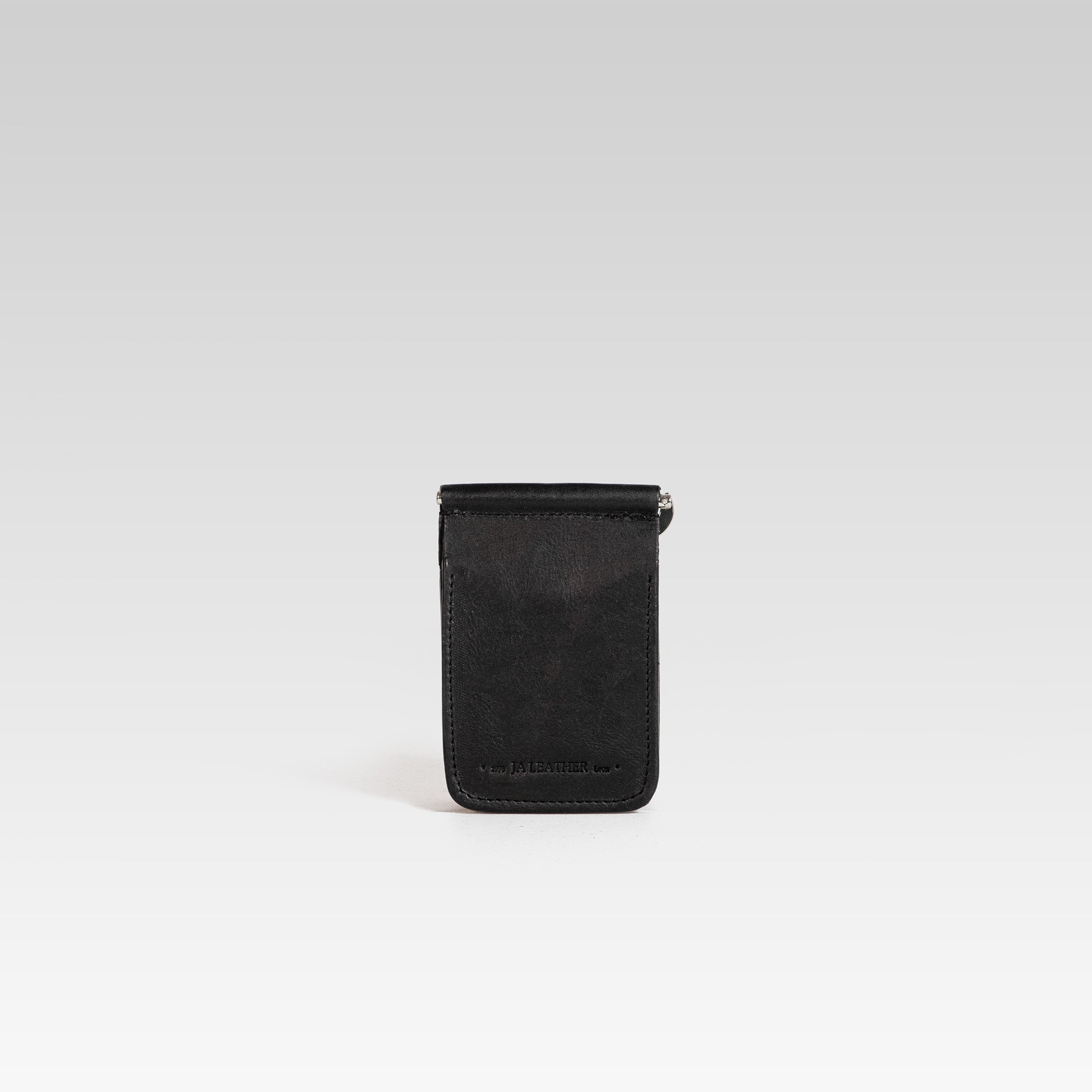 Billetera clip cesar serpiente pithon Genuino Black.
