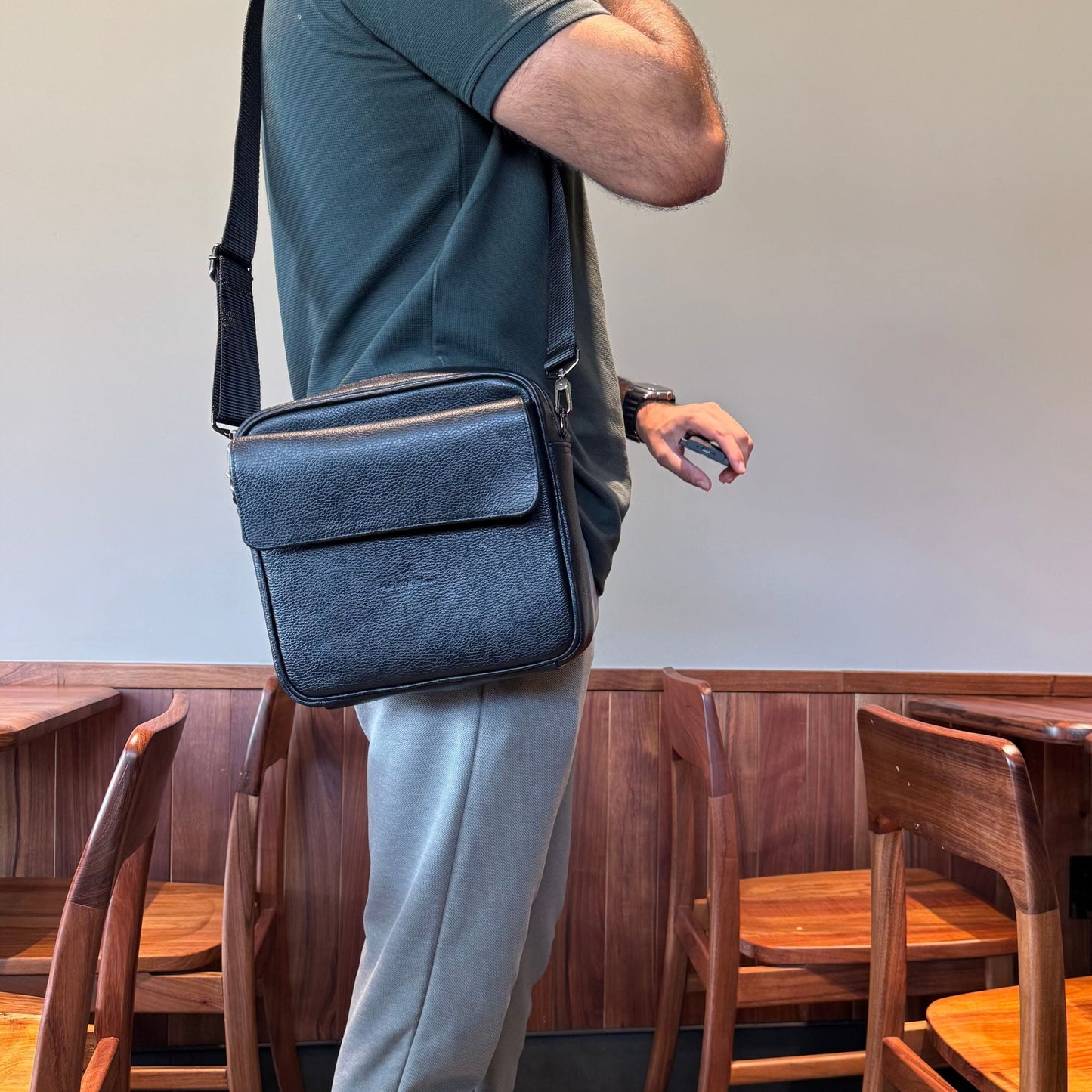 Messenger bag negro