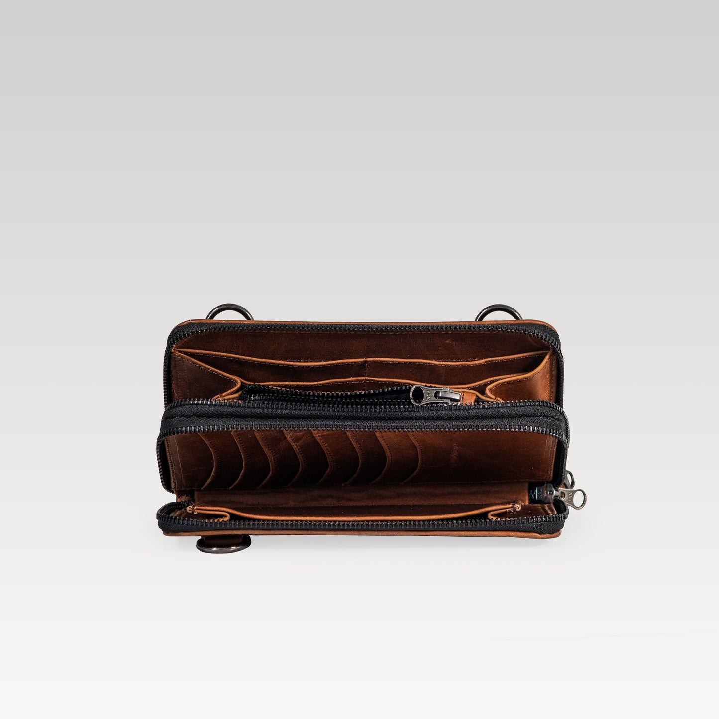 Cartera/Neceser Large Walker cafe Umber