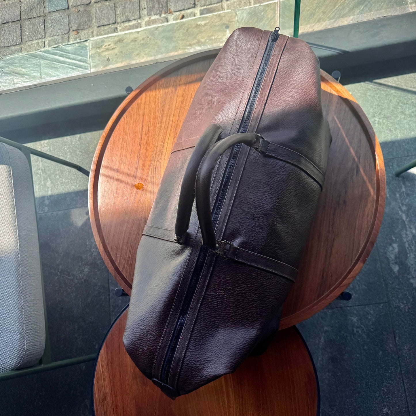 Travel Bag b003 chocolate