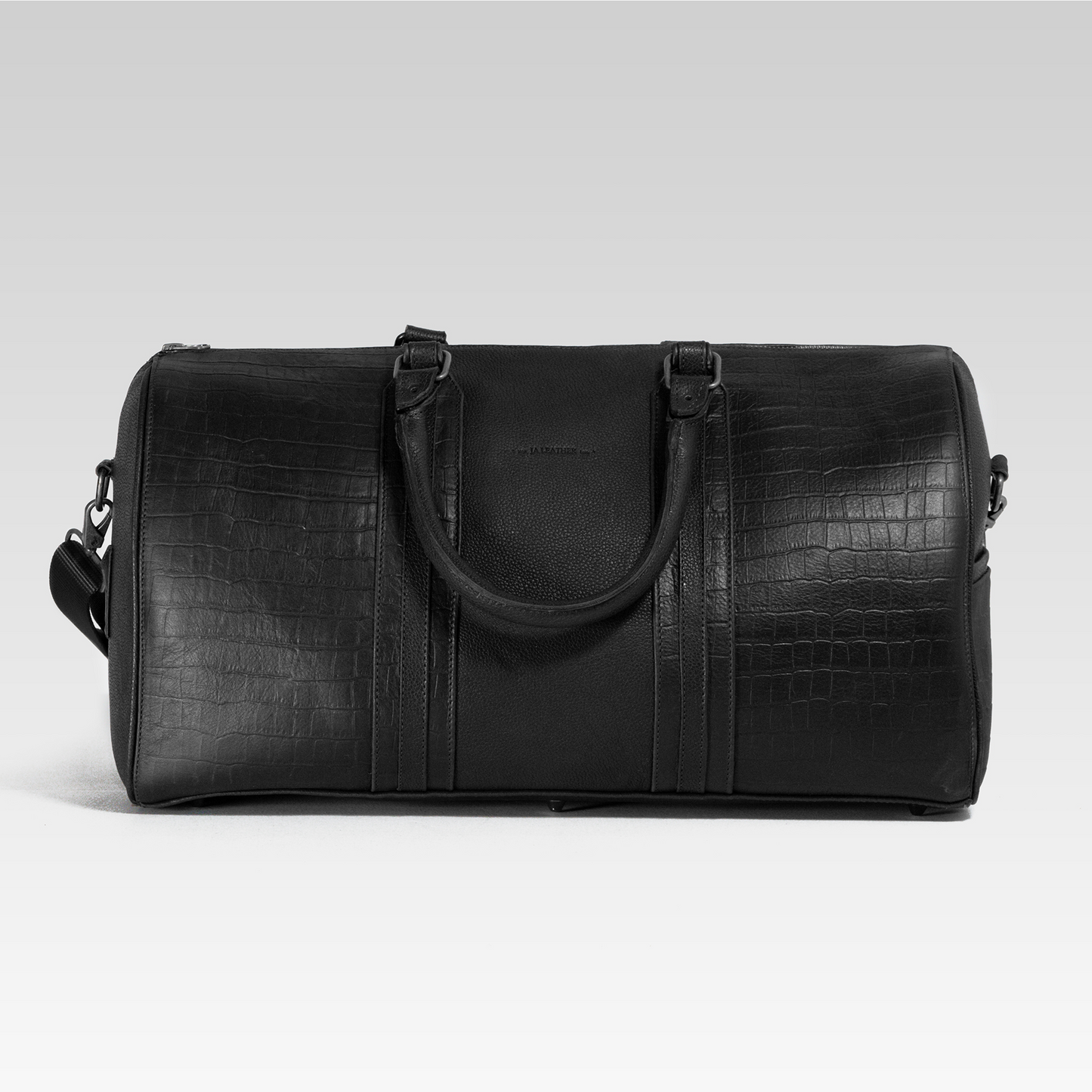 Travel Bag b002 negra/cocodrilo grab
