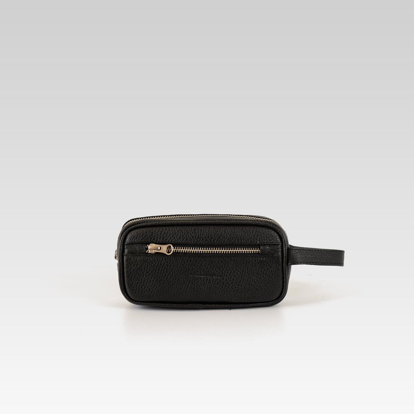 Neceser mini Edgar negro/plata