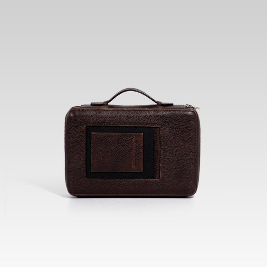 Neceser organizador Alex Cafe chocolate