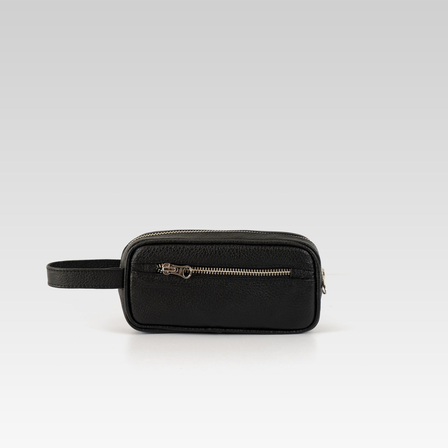 Neceser mini Edgar negro/plata