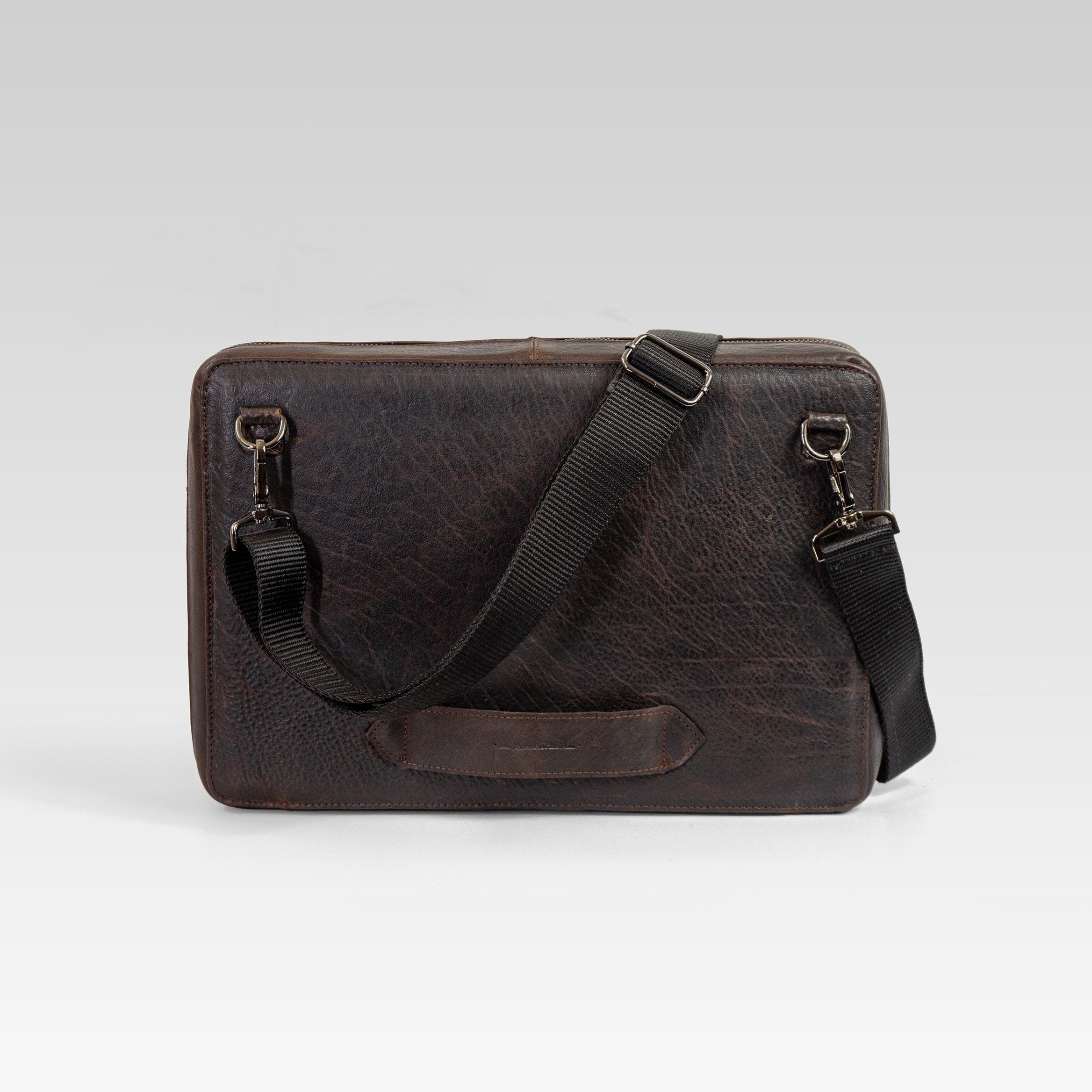 Estuche Portalap/ipad Diego Bisonte genuino cafe