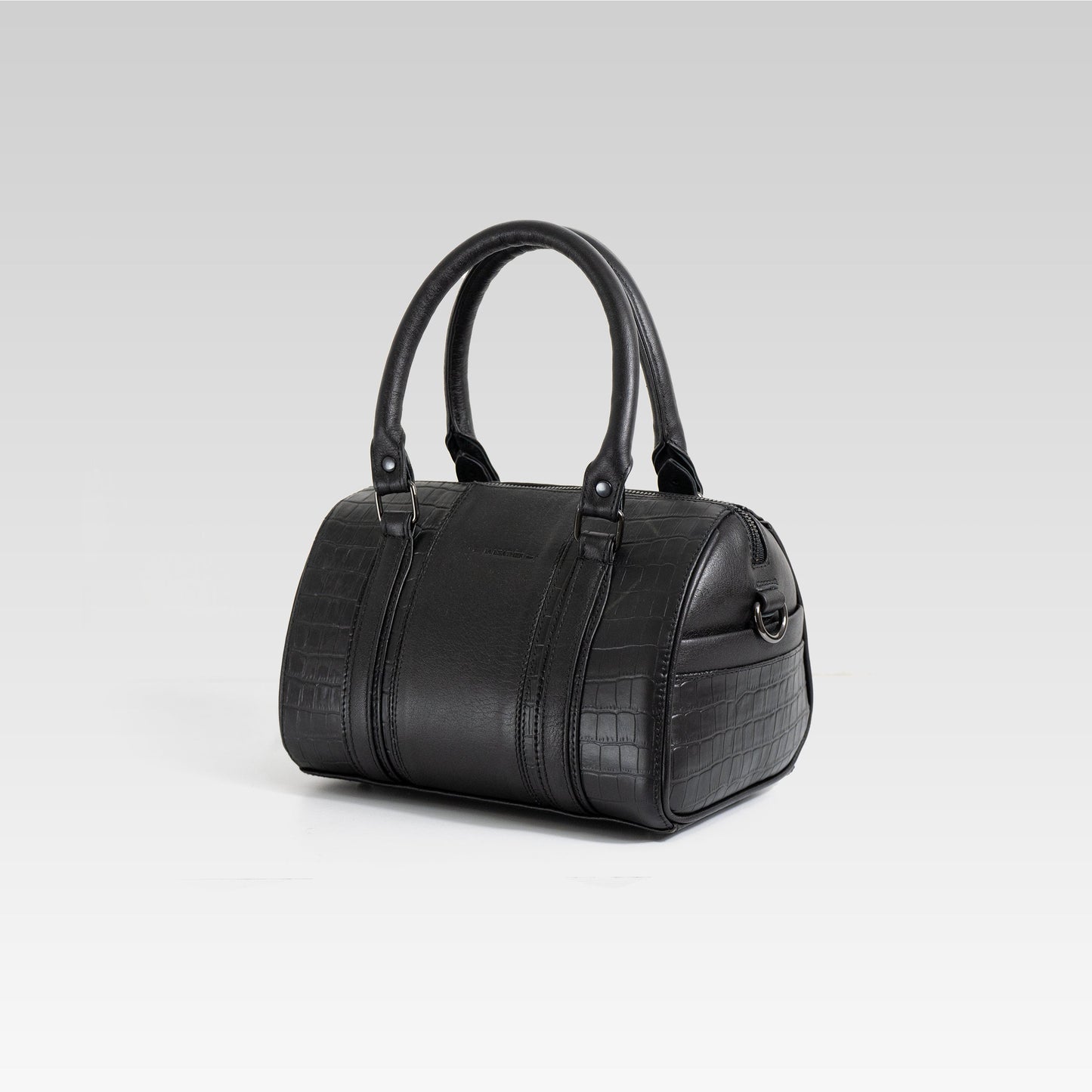 Mini b002 negra/cocodrilo negra Nueva maleta de viaje MINI
