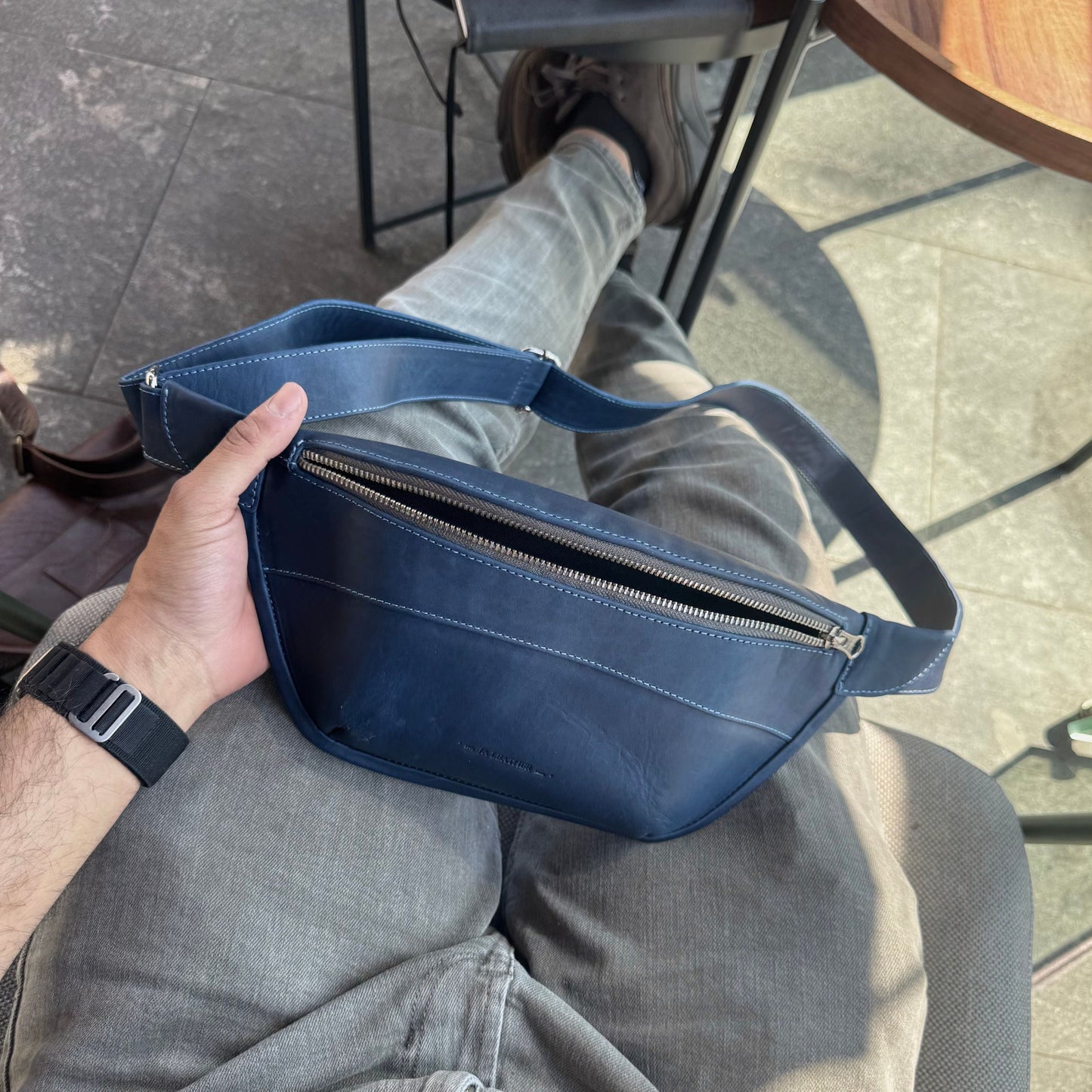 Bandolera Fernando 2 Fargo Blue