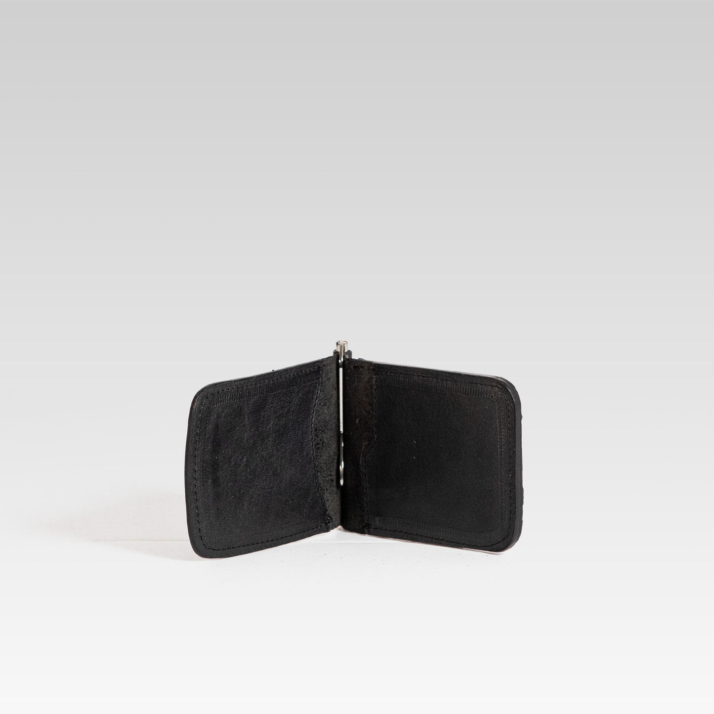 Billetera clip cesar serpiente pithon Genuino Black.