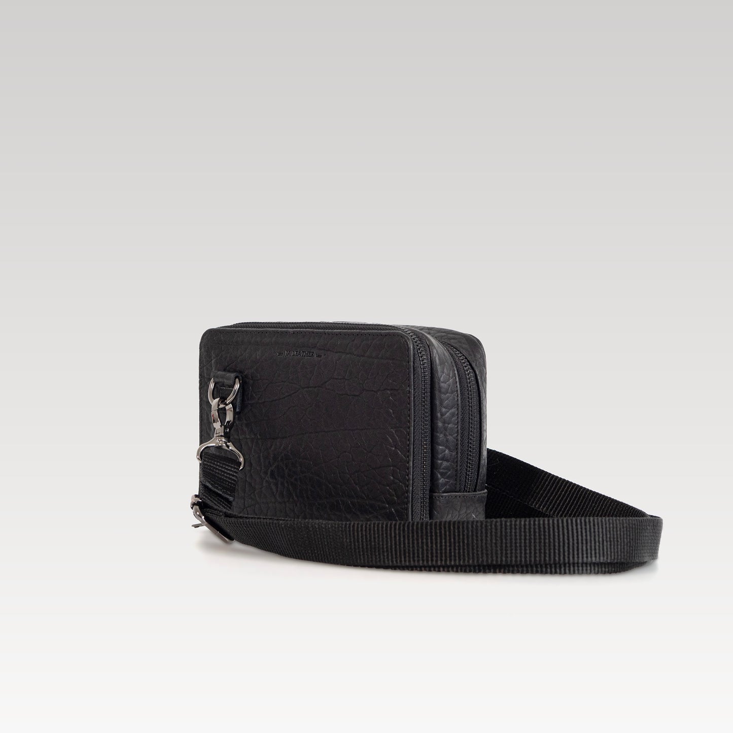 Bandolera César Negro Cuello de toro