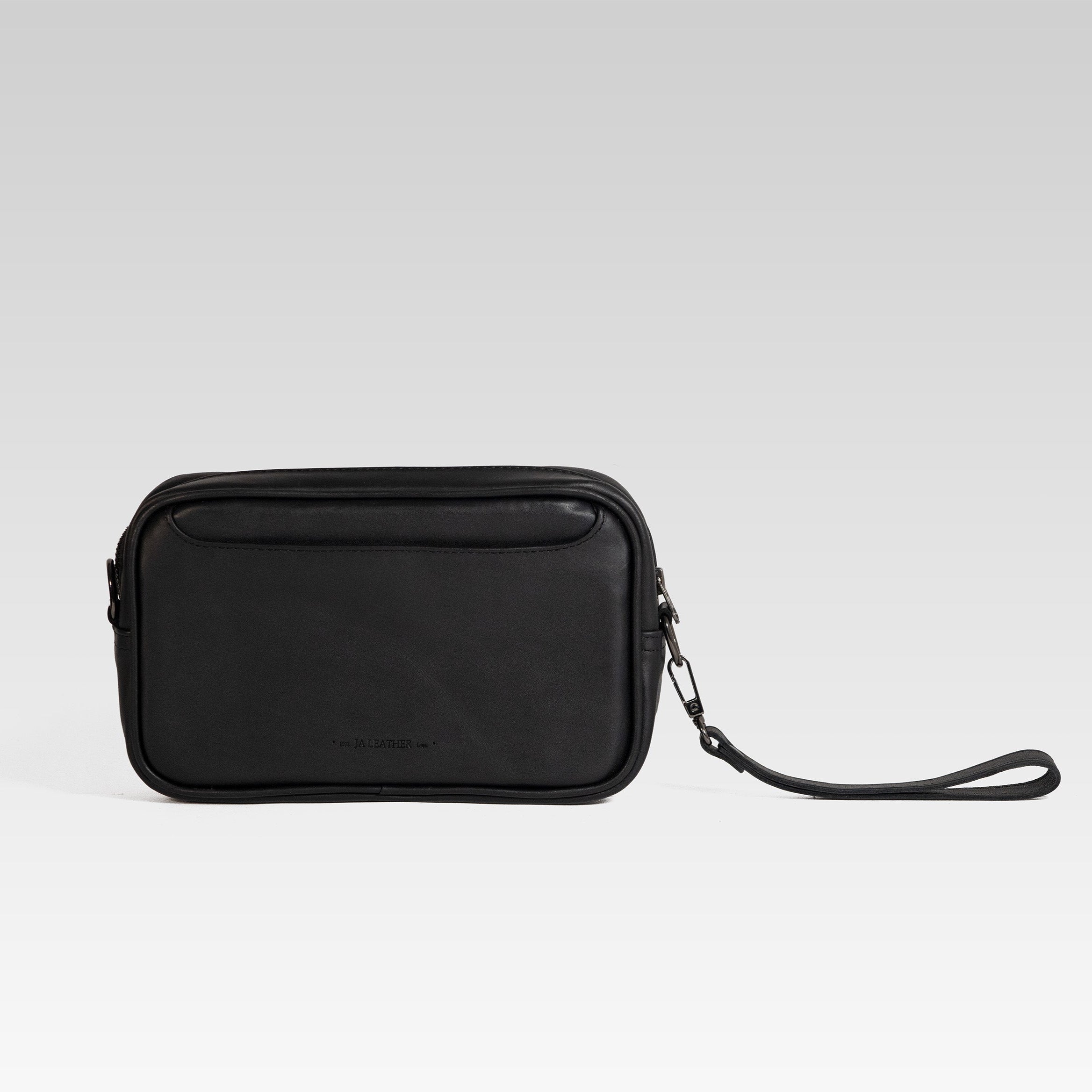 Neceser/Bandolera Alberto Cocodrilo Genuino negro