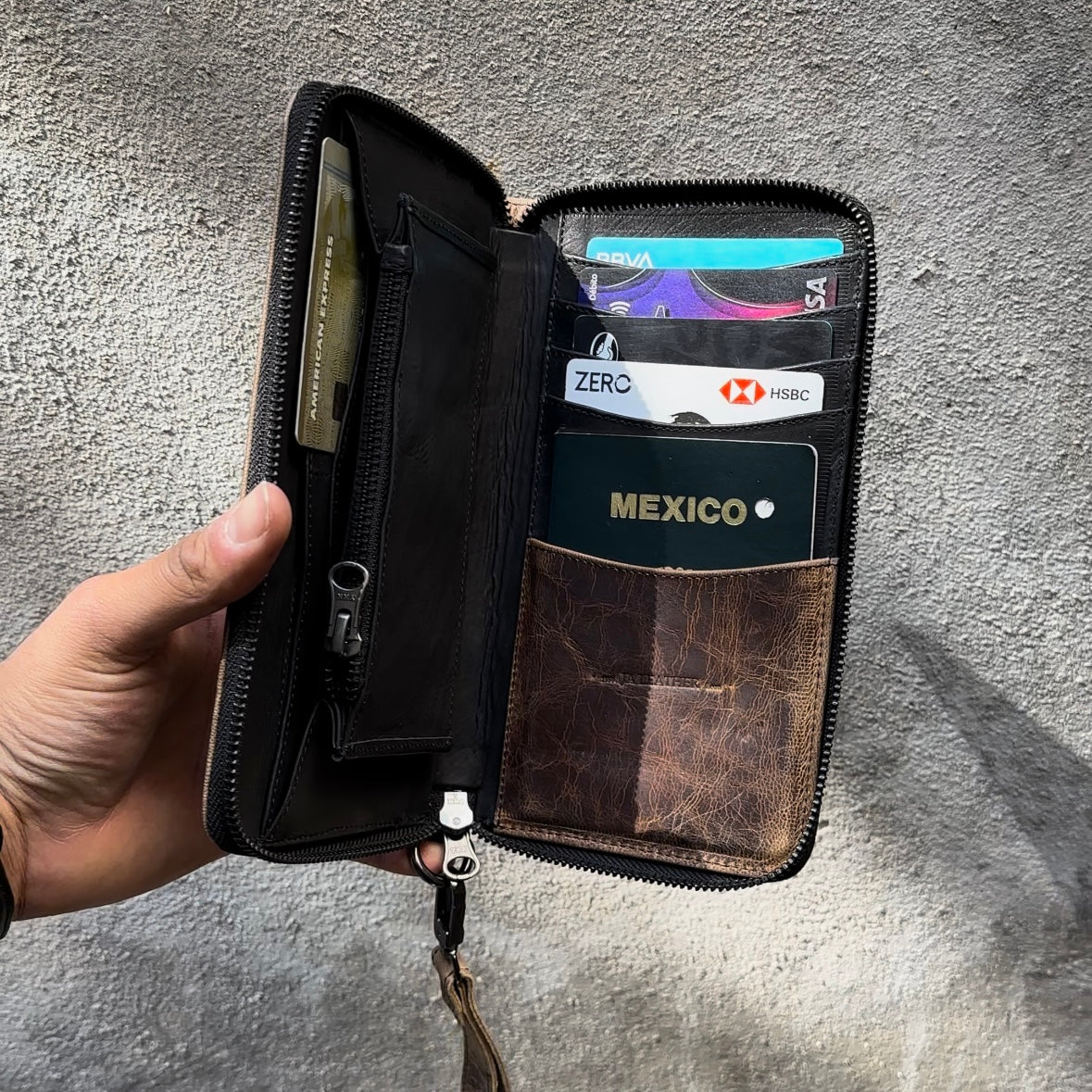 Cartera/Neceser Walker 1/Cierre Café C