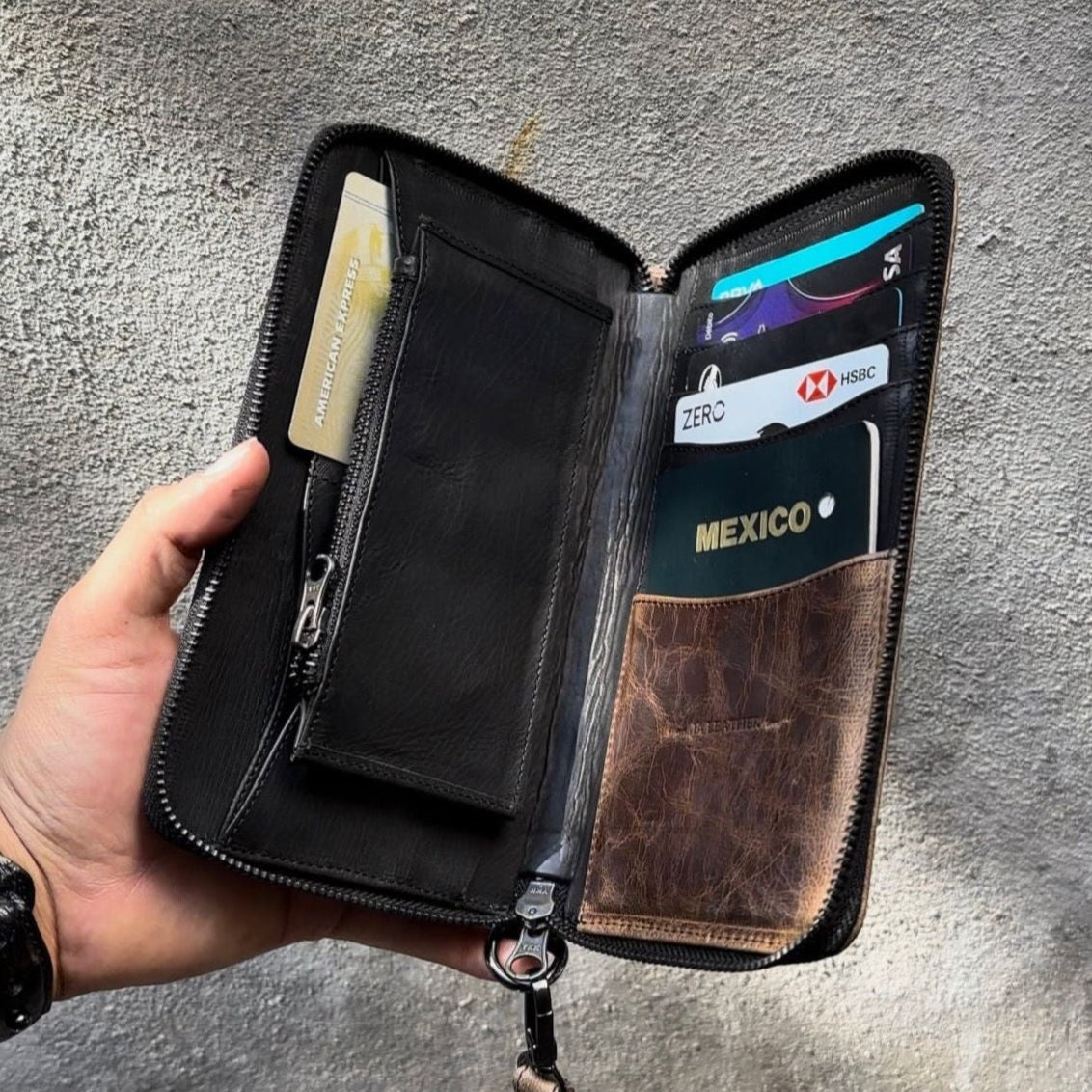 Cartera/Neceser Walker 1/Cierre Café C