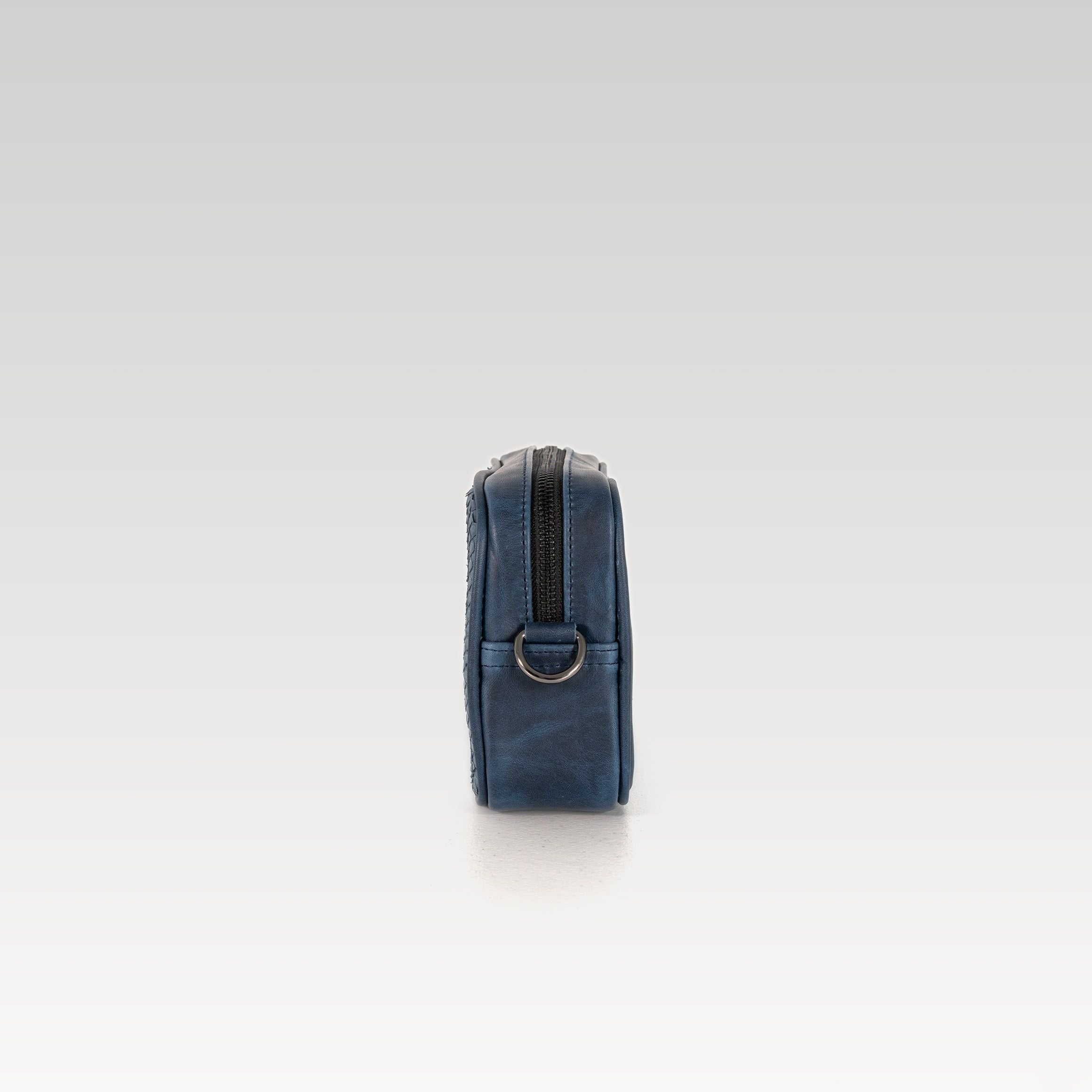 Neceser Alberto Serpiente Phiton Genuina blue