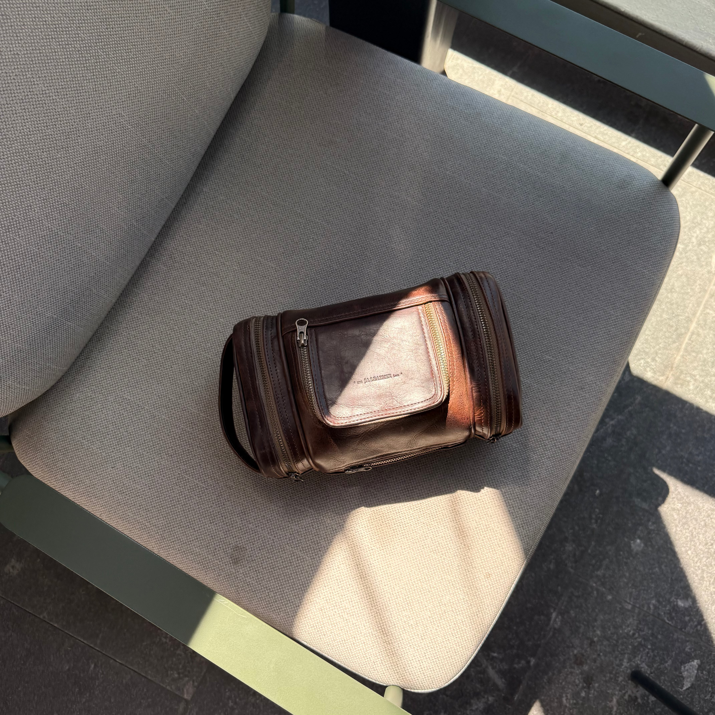 Neceser Mauro Xs color café chocolate