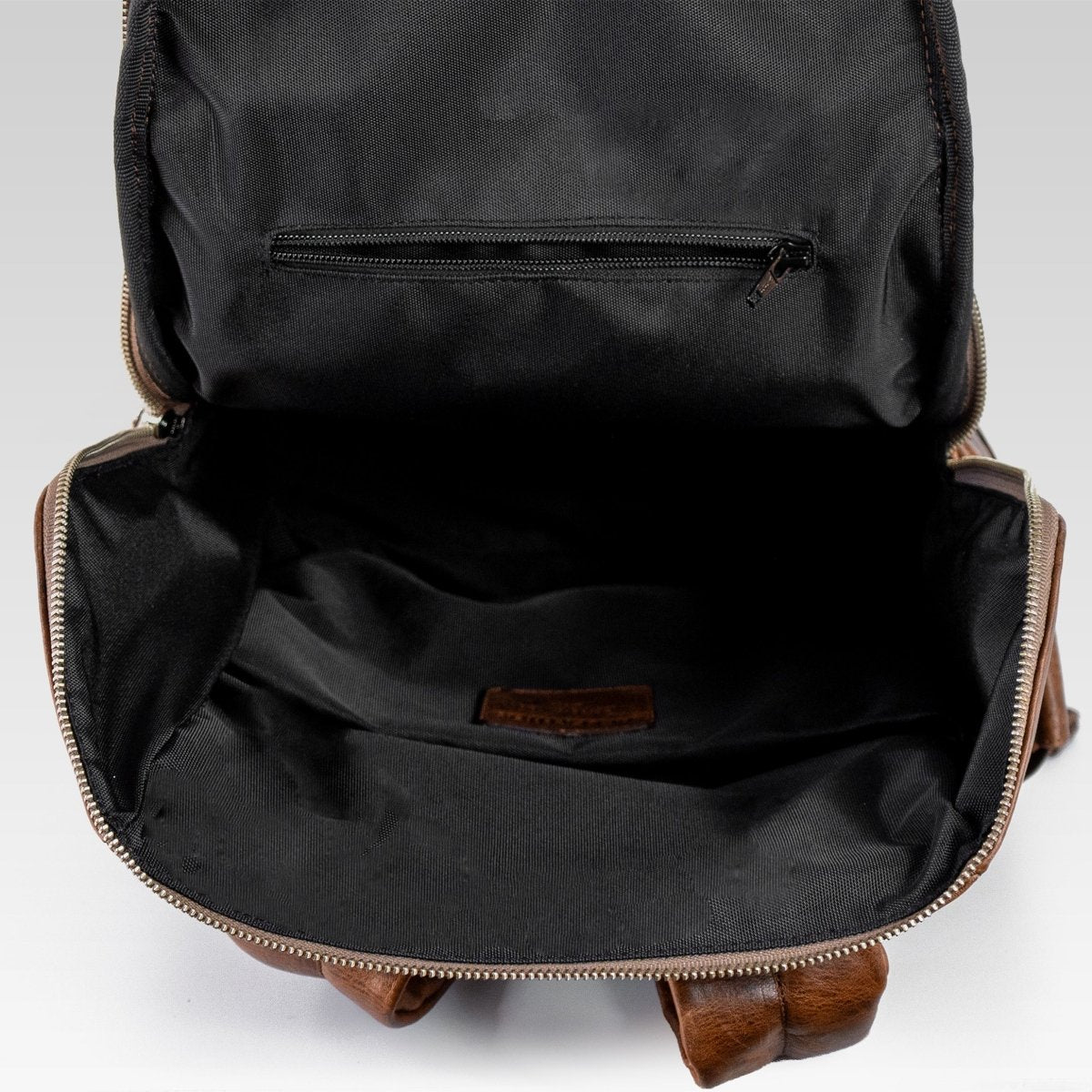 Backpack Fernando cafe caramell - JA LEATHER