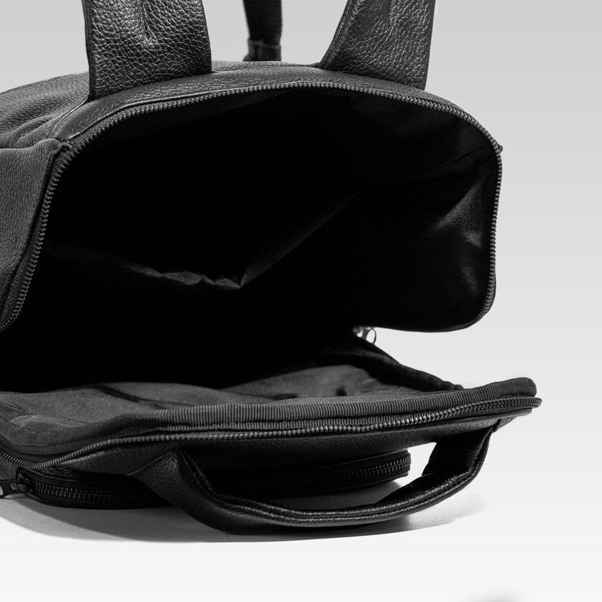 Backpack Fernando negra - JA LEATHER