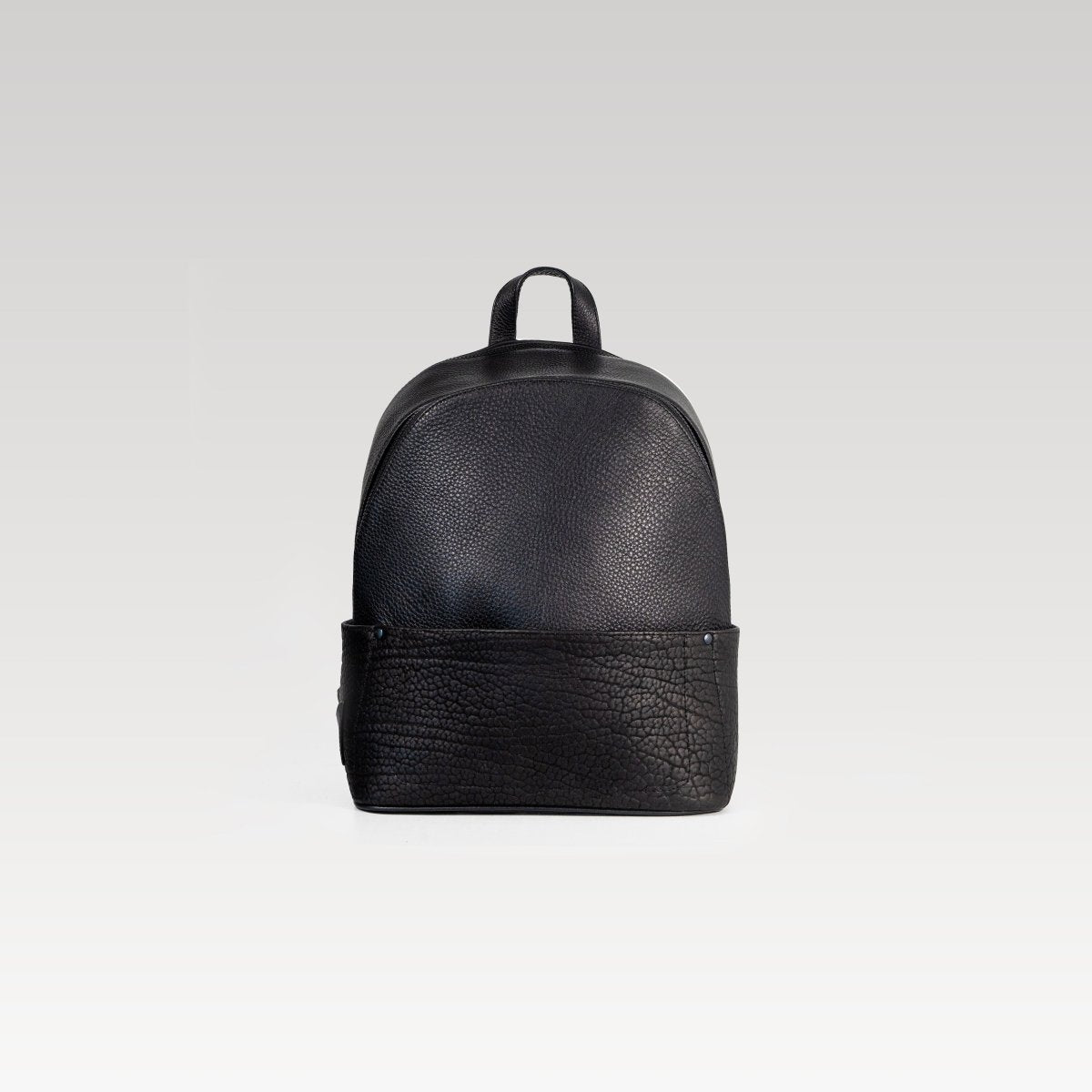 Backpack Leonel Negro/cuello de toro - JA LEATHER