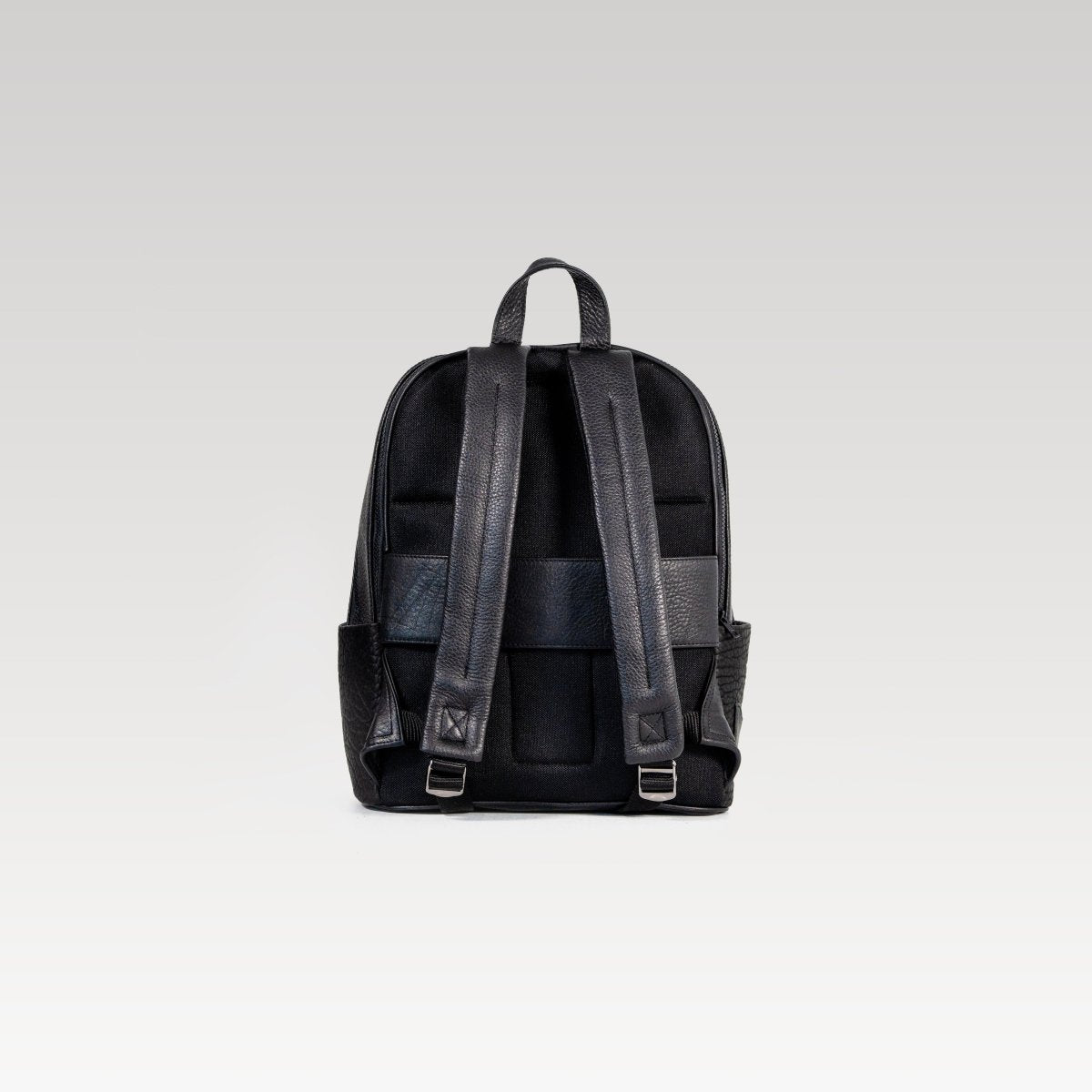 Backpack Leonel Negro/cuello de toro - JA LEATHER