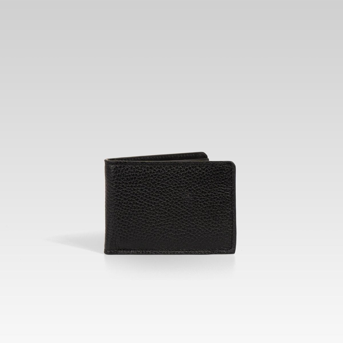 Billetera Clasica Negra ch - JA LEATHER
