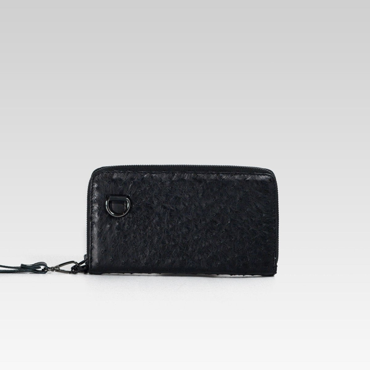 Cartera/Neceser Large Walker 2C avestruz genuina - JA LEATHER
