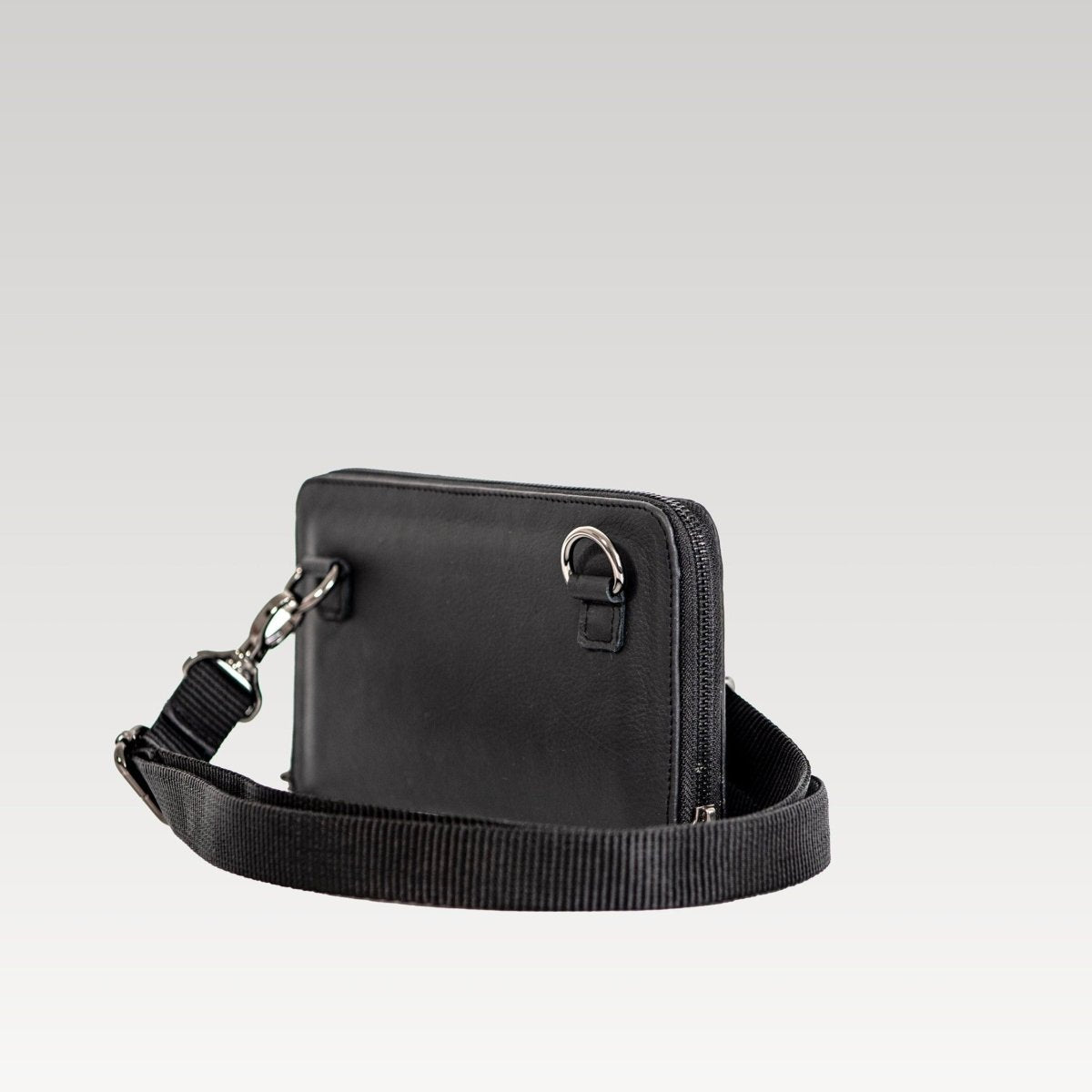 Cartera/Neceser Walker 1/Cierre Negra - JA LEATHER