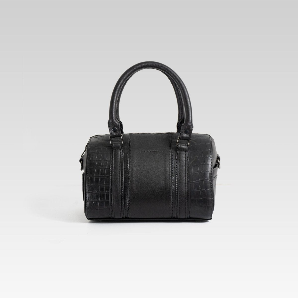 Mini b002 negra/cocodrilo negra Nueva maleta de viaje MINI - JA LEATHER