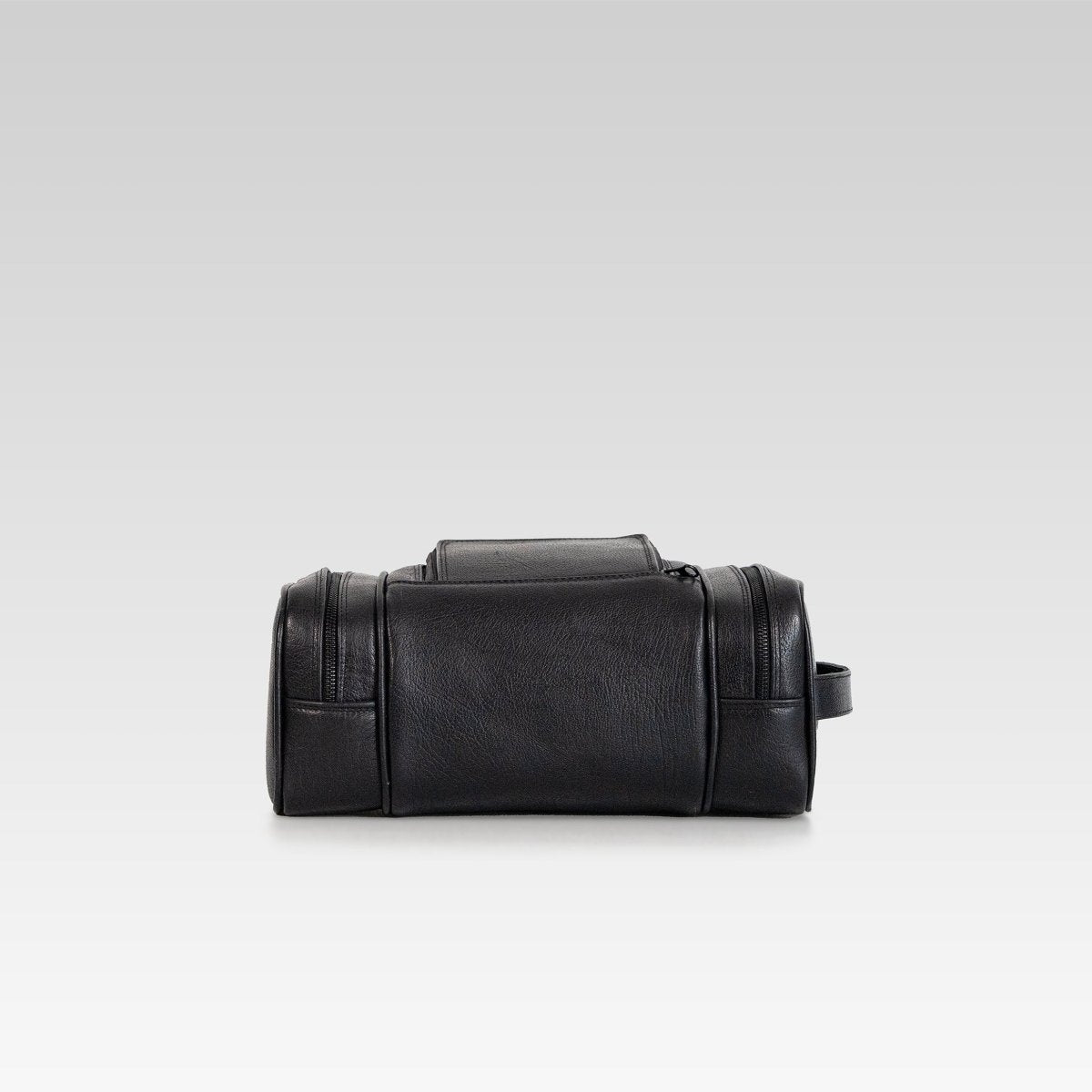 Neceser de piel para hombre bufalina negro - JA LEATHER