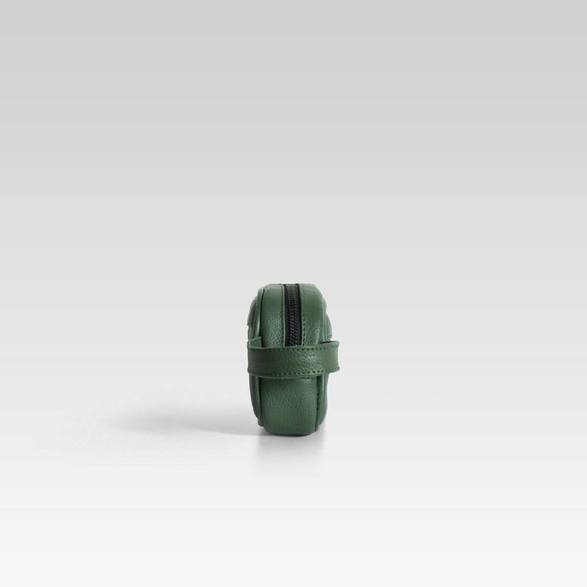 Neceser de piel para hombre mini Edgar Cocodrilo verde - JA LEATHER