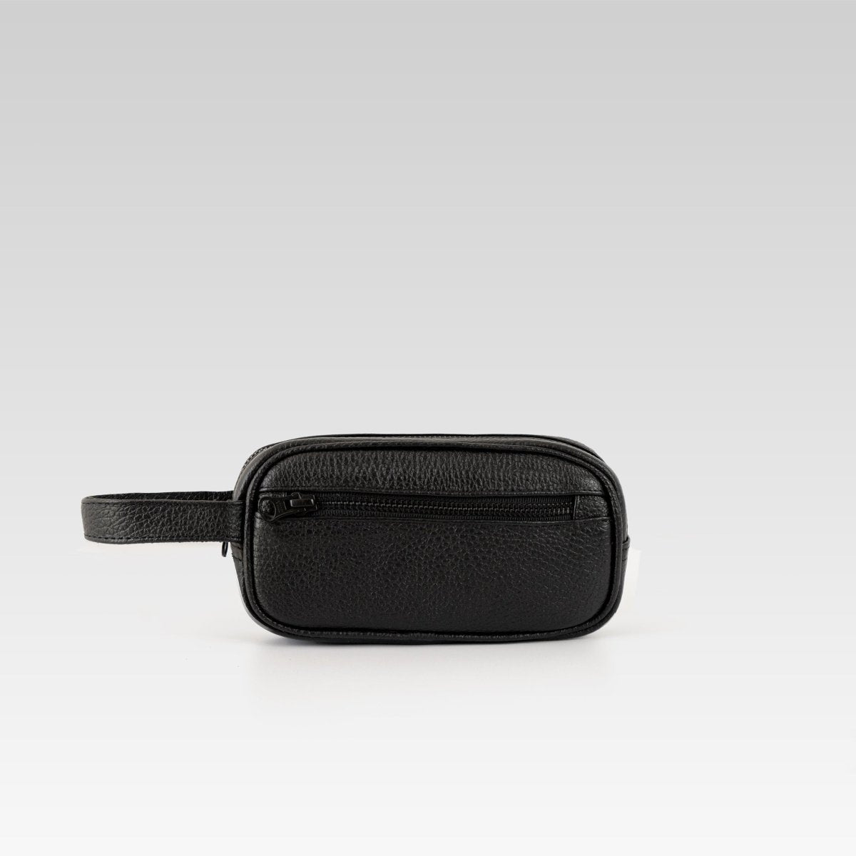 Neceser mini Edgar Black/Black - JA LEATHER