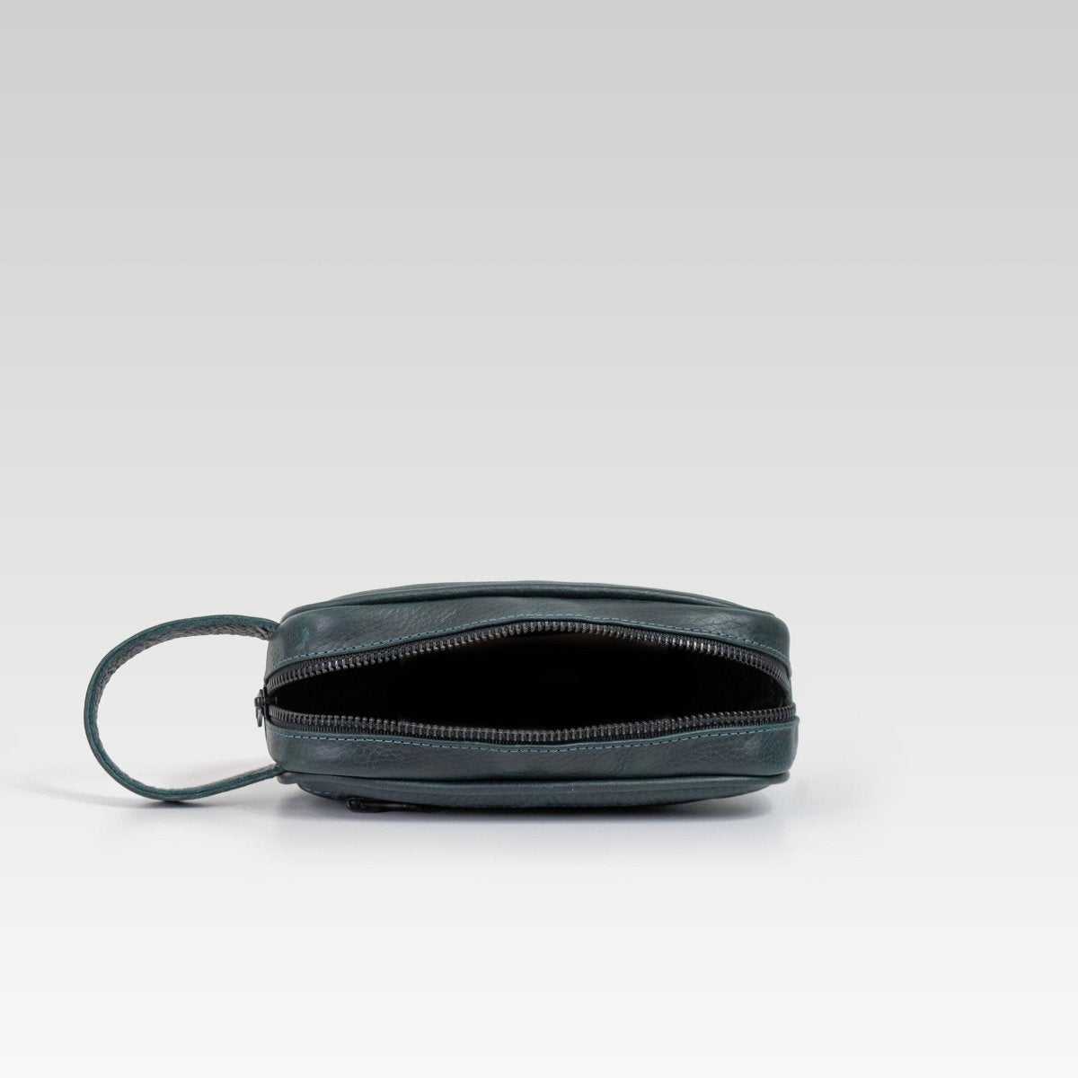 Neceser mini Edgar blue cherry - JA LEATHER