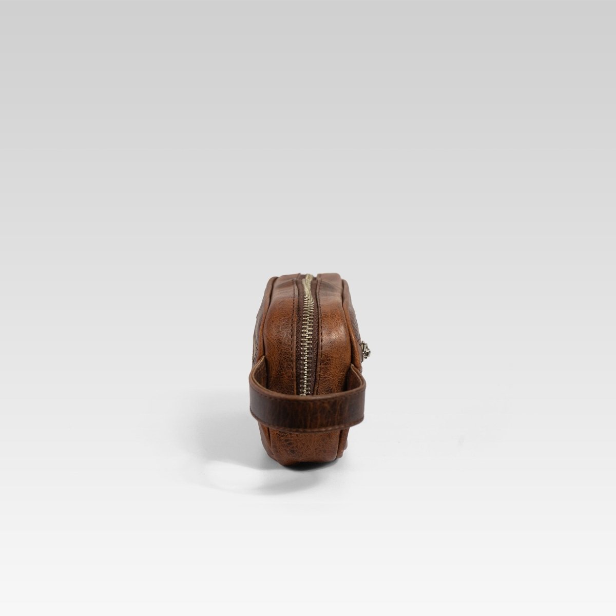 Neceser mini Edgar cafe Caramell - JA LEATHER