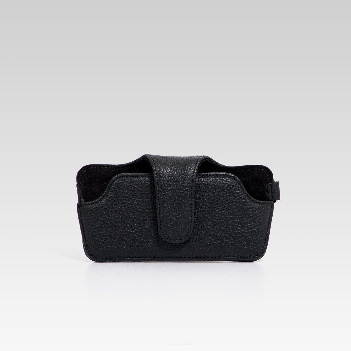 Porta lentes protector Rafaello negro - JA LEATHER