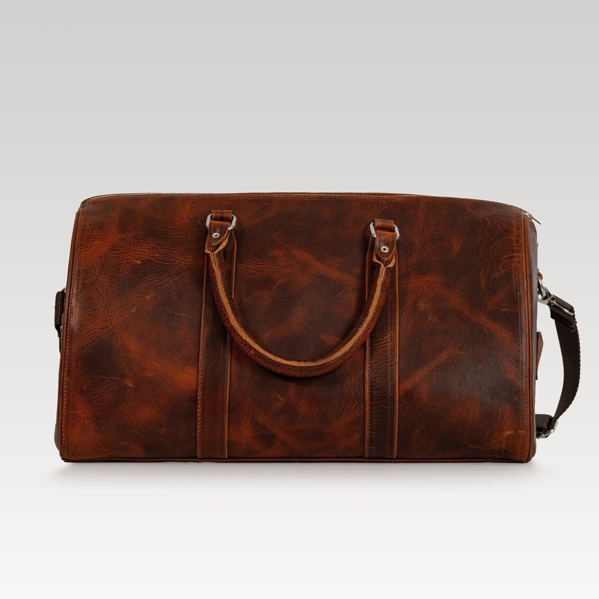 Travel Bag b002 caramell - JA LEATHER